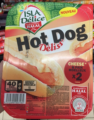 Hot Dog Déliss' Cheese & Pain moelleux