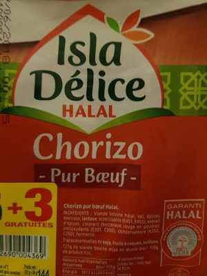 Chorizo pour boeuf