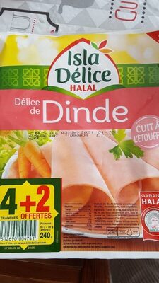 Délice de dinde front packaging