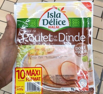 Délice de Poulet et de Dinde front packaging