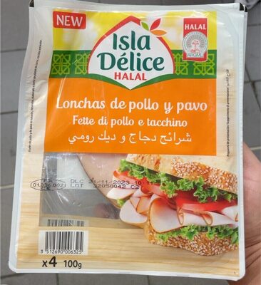 Lonchad de pollo y pavo