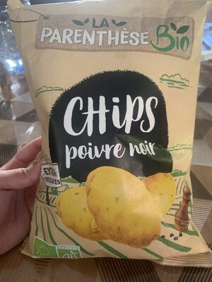 Chips poivre noir