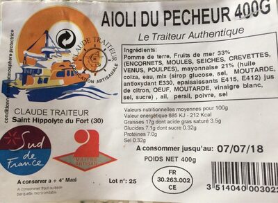 Aioli du pecheur