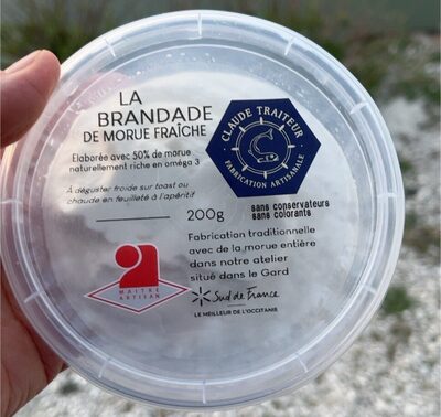 Brandade de morue front packaging