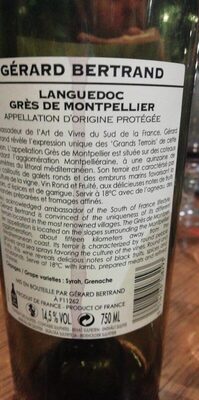 Languedoc grès de Montpellier