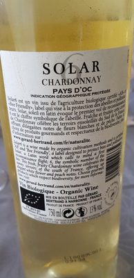 Solar 6 ingredients label