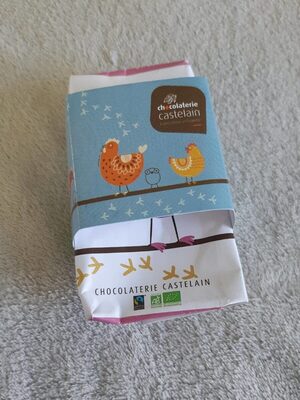 Chocolat au lait bio équitable front packaging