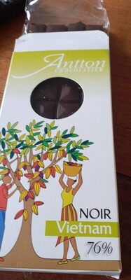 Chocolat noir front packaging