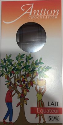 Chocolat lait 50% origine Equateur