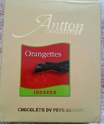 Orangettes chocolat du pays basque