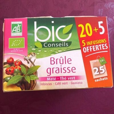 Bio conseils brûle graisse front packaging