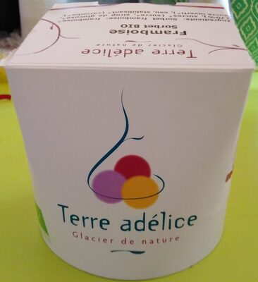 Framboise sorbet BIO front packaging