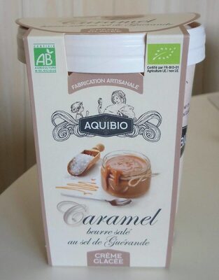 Crème glacée Caramel Beurre salé au sel de Guérande