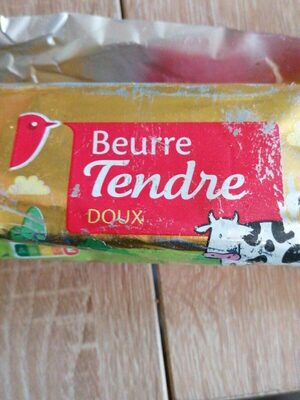 Beurre tendre doux front packaging