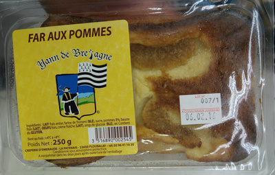 Far aux Pommes front packaging