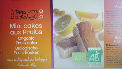 Mini cakes aux fruits bio