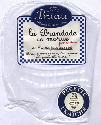 la Brandade de morue parmentière