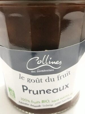 Le goût du fruit 'pruneaux'