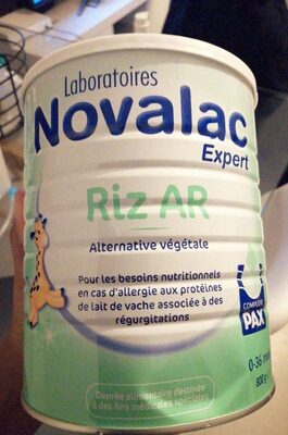 Lait infantile riz AR