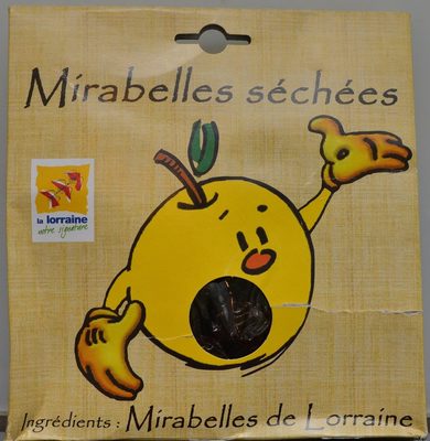Mirabelles Séchées front packaging