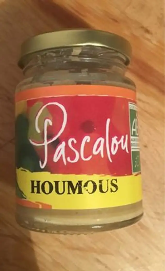 Pascalou Houmous front packaging