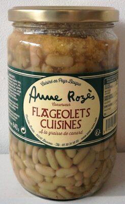 Flageolets cuisinés front packaging