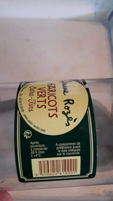 Haricots verts extra fins ANNE ROZES