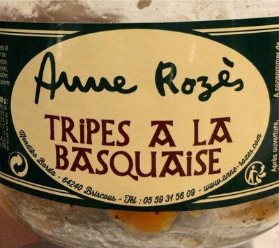 Tripes a la mode basquaise