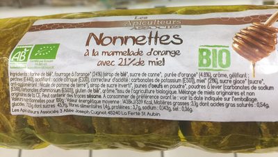 Nonnettes au miel et à l'orange