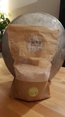 Sel fin rose de l'Himalaya non raffiné et récolté à la main front packaging