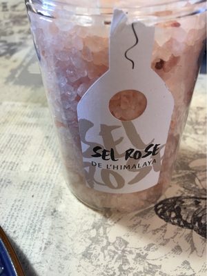 Gros sel rose de l'Himalaya front packaging
