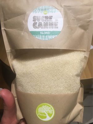 Sucre de Canne Blond front packaging
