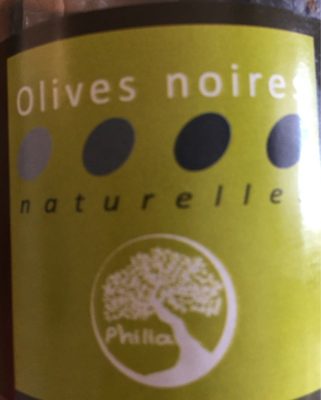 Olives noires naturelles
