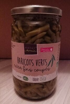 Haricots verts extra fins coupés