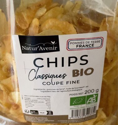 Chips classiques bio