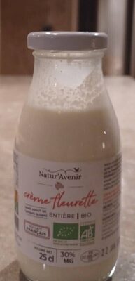 Crème Fleurette Entière Bio