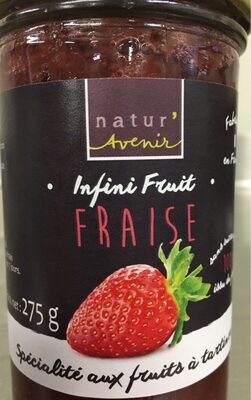 Infini fruit fraise front packaging
