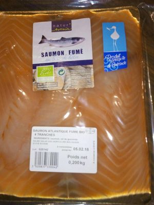 Saumon fumé au bois de hetre