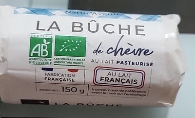 La bûche de chèvre front packaging