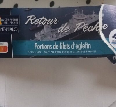 Filets d’églefin front packaging