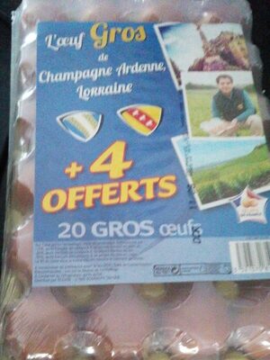 L'œuf gros de champagne Ardennes Lorraine