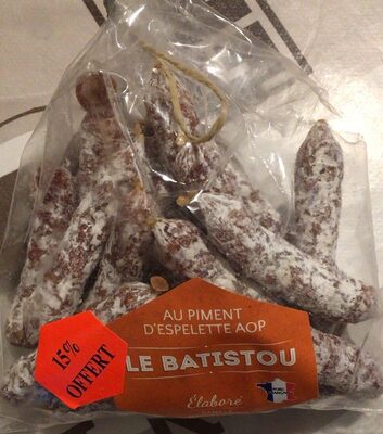 Saucissons au pimeny d espelette