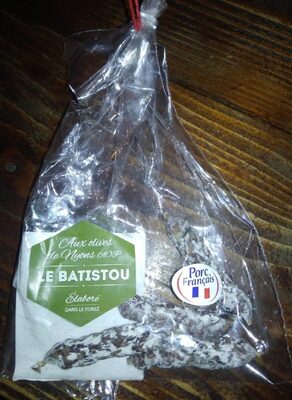 Saucisson sec p'ti baptiste aux olives de Nyons aop