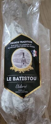 Le Batistou front packaging