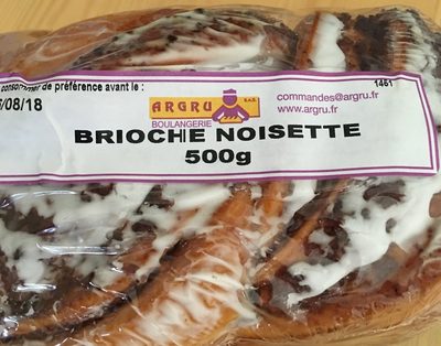 Brioche Noisette front packaging
