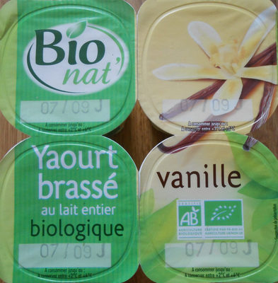 Yaourt brassé au lait entier