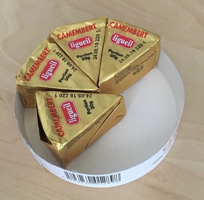 Camembert Portion 1 / 8 éme 22%