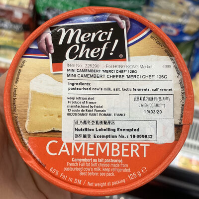 Mini Camembert cheese