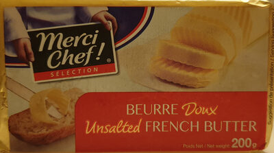 Merci Chef Unsalted Butter 200G