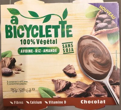 A bicyclette 100% vegetal chocolat